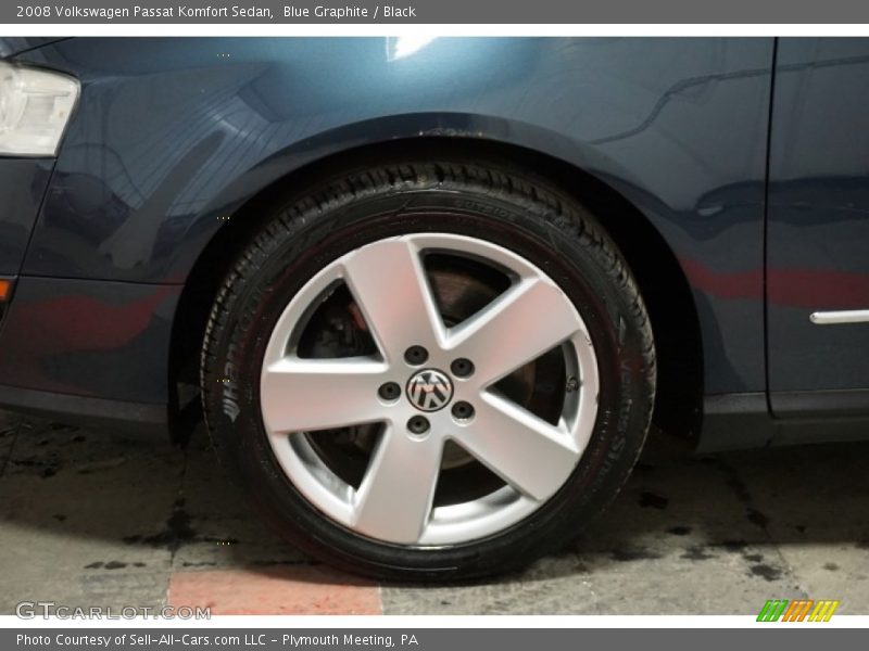 Blue Graphite / Black 2008 Volkswagen Passat Komfort Sedan