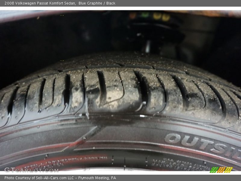 Blue Graphite / Black 2008 Volkswagen Passat Komfort Sedan
