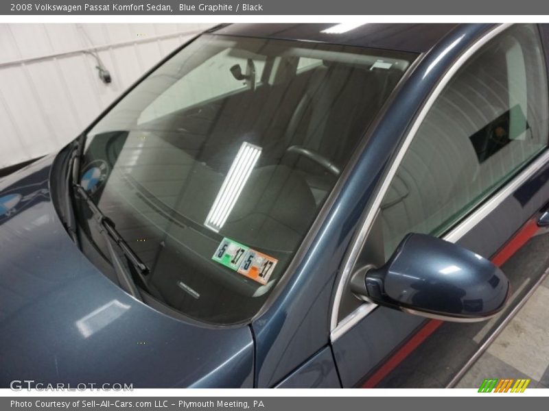 Blue Graphite / Black 2008 Volkswagen Passat Komfort Sedan