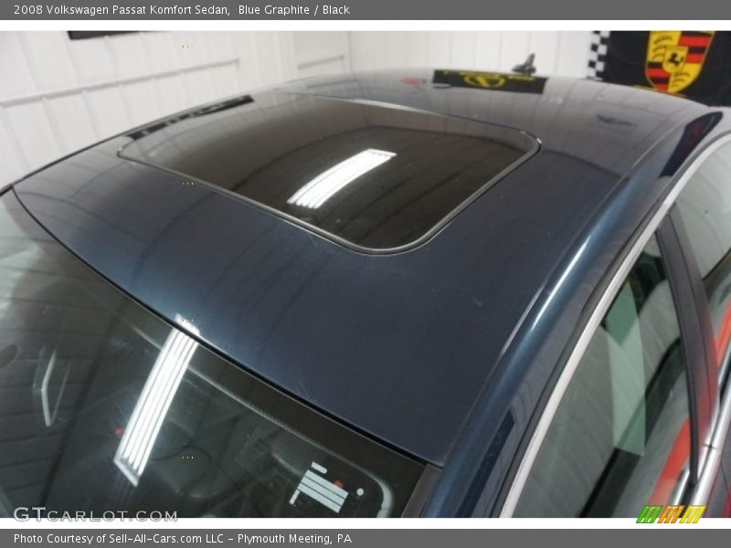 Blue Graphite / Black 2008 Volkswagen Passat Komfort Sedan