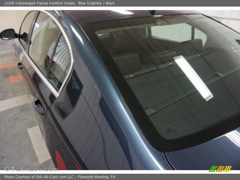 Blue Graphite / Black 2008 Volkswagen Passat Komfort Sedan
