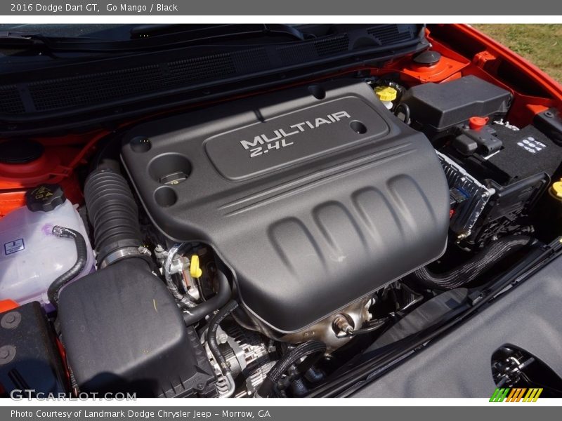 Go Mango / Black 2016 Dodge Dart GT