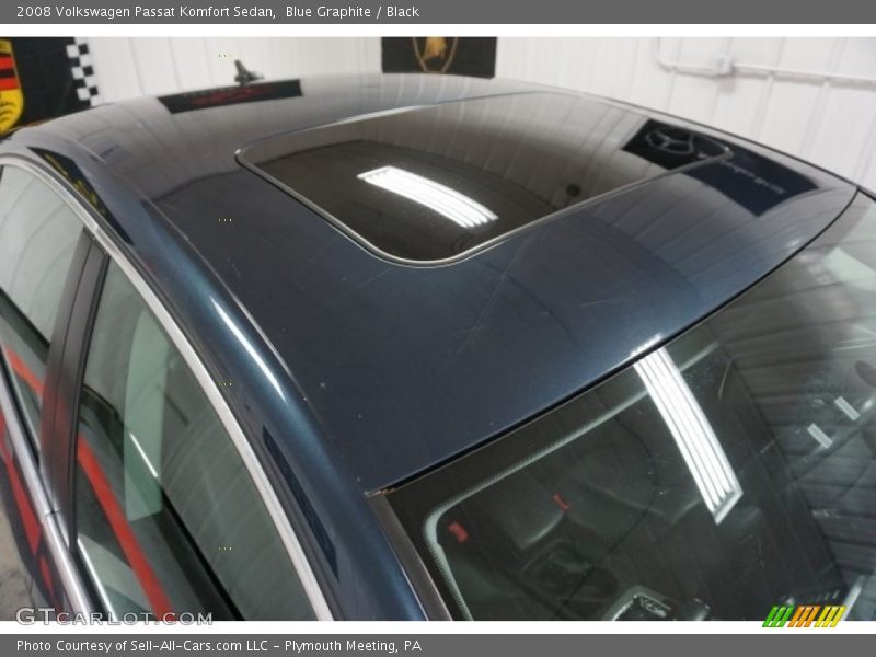 Blue Graphite / Black 2008 Volkswagen Passat Komfort Sedan