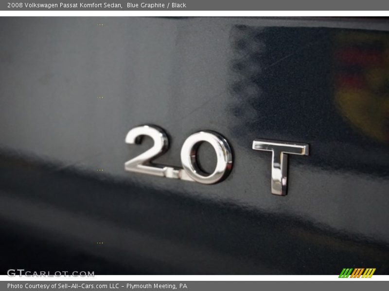 Blue Graphite / Black 2008 Volkswagen Passat Komfort Sedan