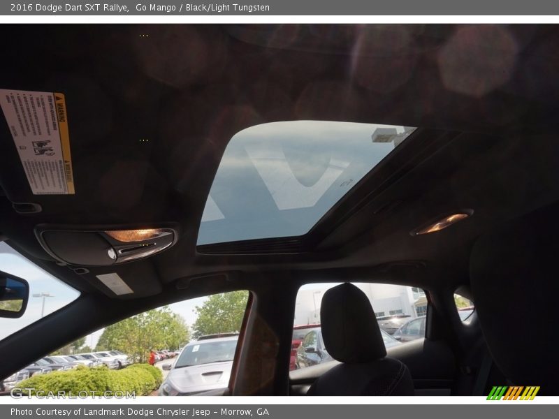 Go Mango / Black/Light Tungsten 2016 Dodge Dart SXT Rallye