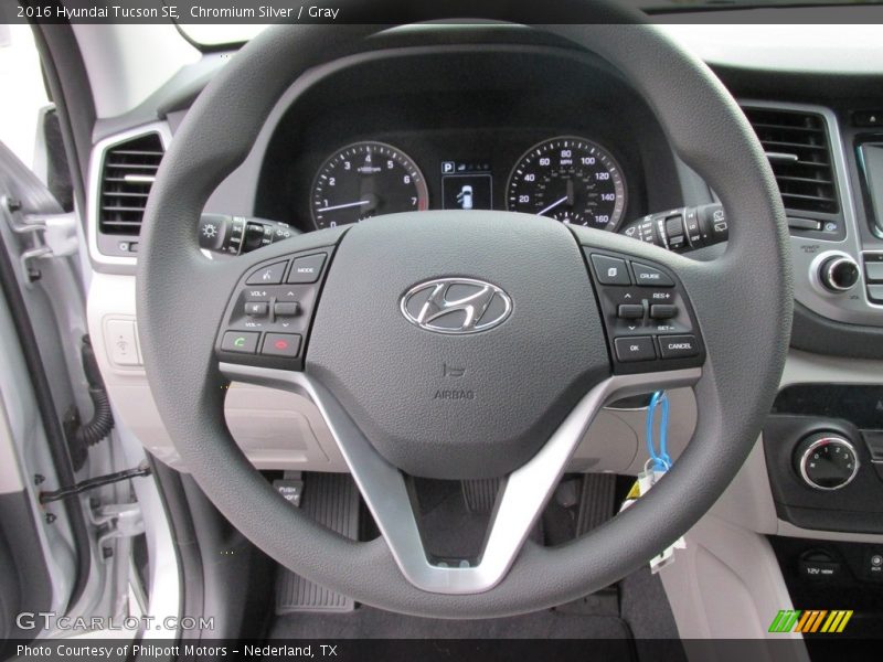 Chromium Silver / Gray 2016 Hyundai Tucson SE