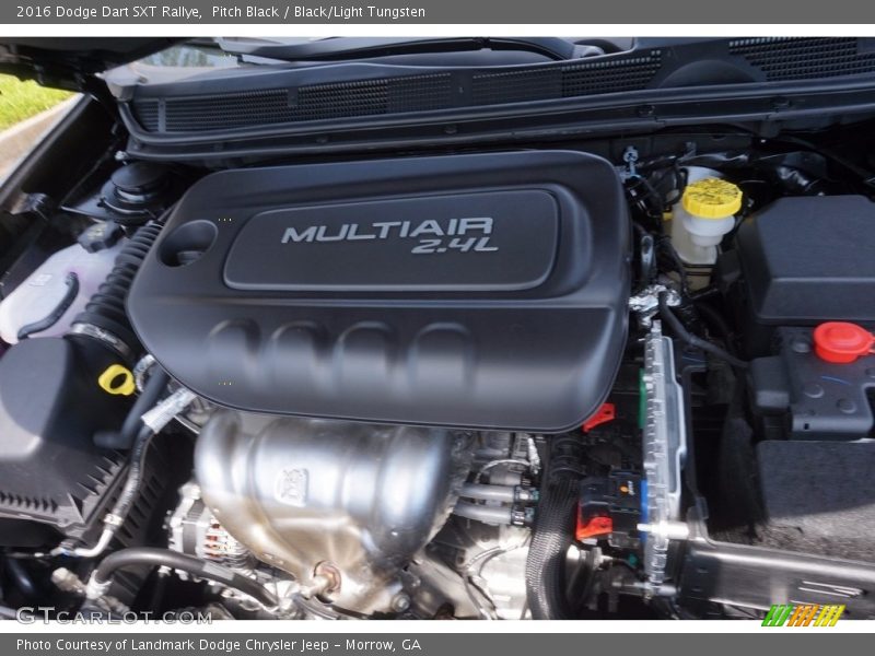 Pitch Black / Black/Light Tungsten 2016 Dodge Dart SXT Rallye