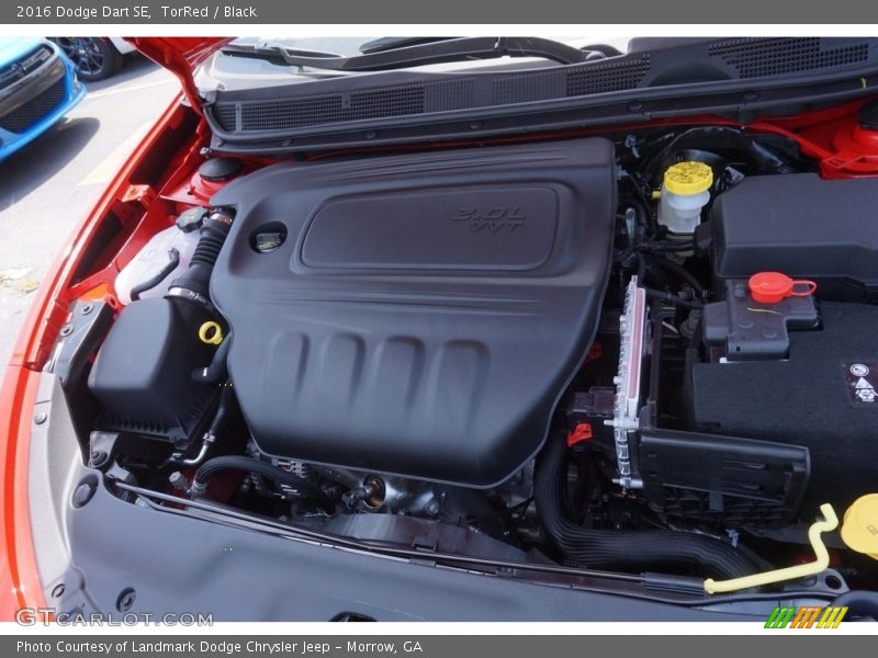 TorRed / Black 2016 Dodge Dart SE