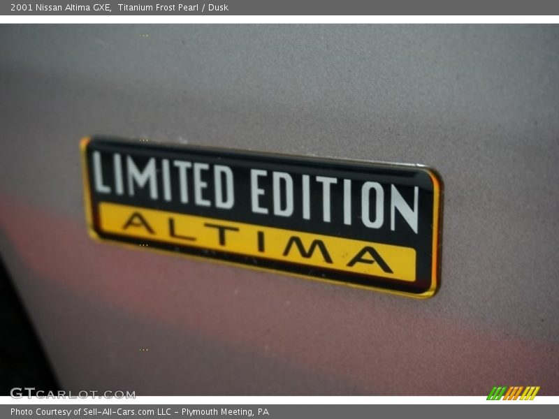 Titanium Frost Pearl / Dusk 2001 Nissan Altima GXE