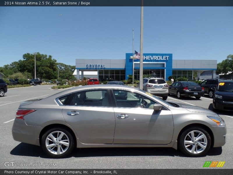 Saharan Stone / Beige 2014 Nissan Altima 2.5 SV