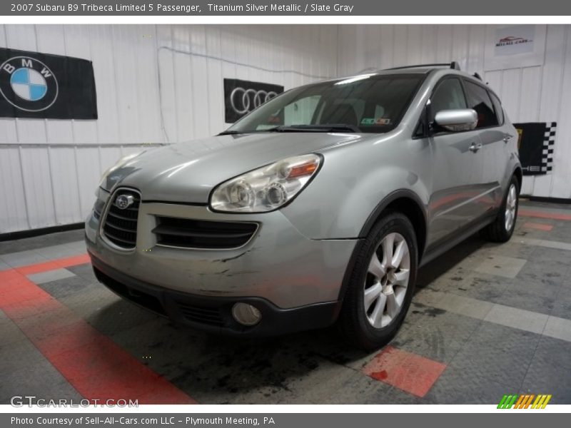 Titanium Silver Metallic / Slate Gray 2007 Subaru B9 Tribeca Limited 5 Passenger