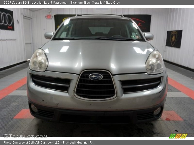 Titanium Silver Metallic / Slate Gray 2007 Subaru B9 Tribeca Limited 5 Passenger