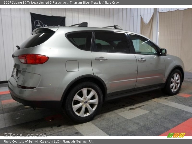 Titanium Silver Metallic / Slate Gray 2007 Subaru B9 Tribeca Limited 5 Passenger