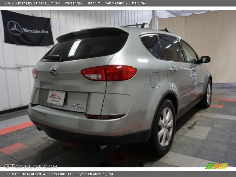 Titanium Silver Metallic / Slate Gray 2007 Subaru B9 Tribeca Limited 5 Passenger