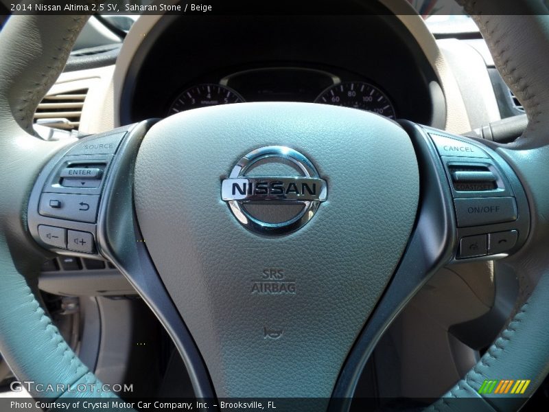 Saharan Stone / Beige 2014 Nissan Altima 2.5 SV