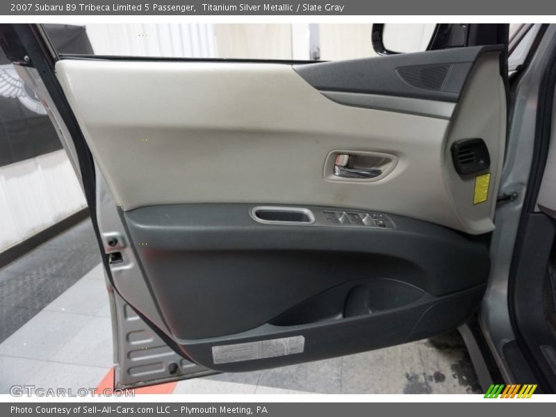 Titanium Silver Metallic / Slate Gray 2007 Subaru B9 Tribeca Limited 5 Passenger