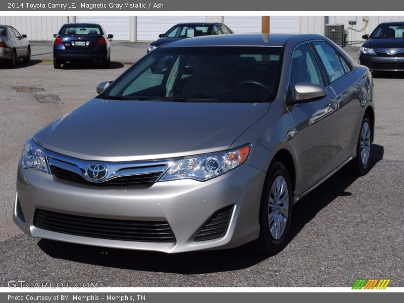 Magnetic Gray Metallic / Ash 2014 Toyota Camry LE