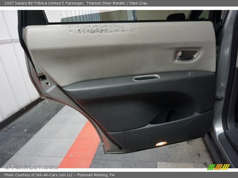 Titanium Silver Metallic / Slate Gray 2007 Subaru B9 Tribeca Limited 5 Passenger