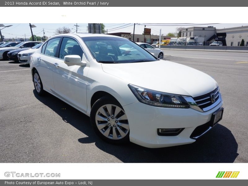 White Orchid Pearl / Ivory 2013 Honda Accord EX Sedan