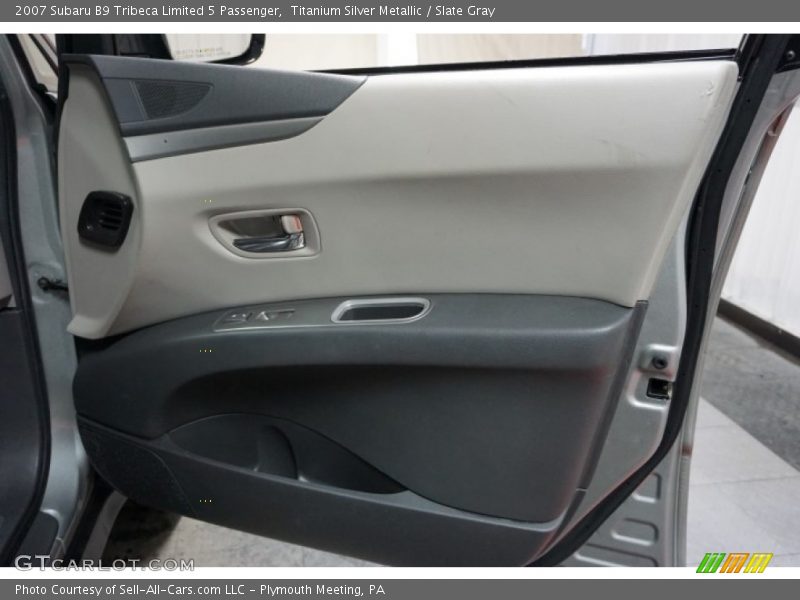 Titanium Silver Metallic / Slate Gray 2007 Subaru B9 Tribeca Limited 5 Passenger
