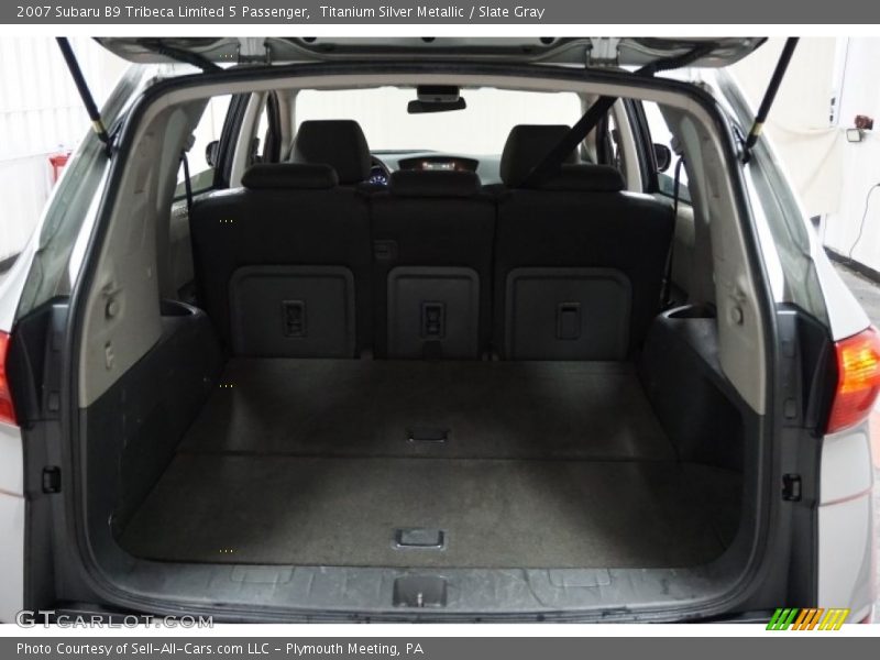 Titanium Silver Metallic / Slate Gray 2007 Subaru B9 Tribeca Limited 5 Passenger