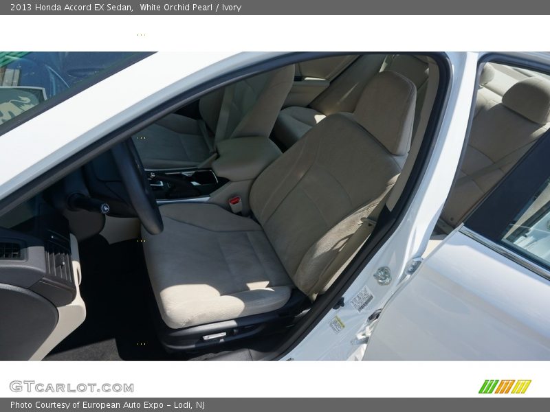 White Orchid Pearl / Ivory 2013 Honda Accord EX Sedan