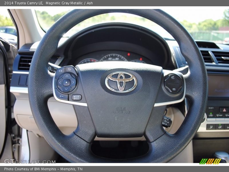 Magnetic Gray Metallic / Ash 2014 Toyota Camry LE