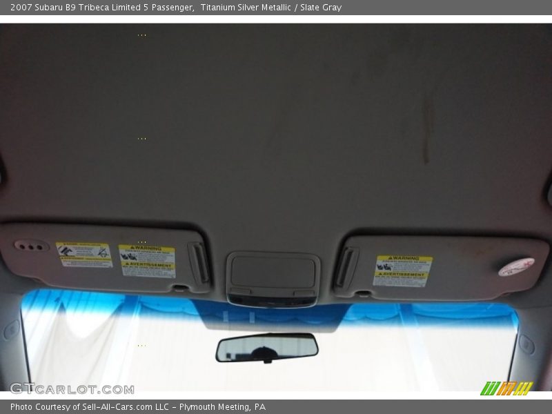 Titanium Silver Metallic / Slate Gray 2007 Subaru B9 Tribeca Limited 5 Passenger