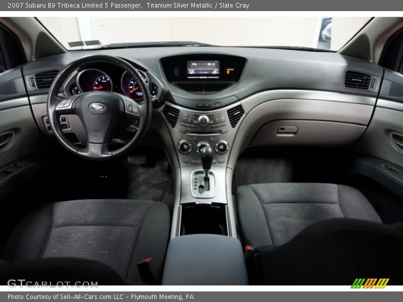 Titanium Silver Metallic / Slate Gray 2007 Subaru B9 Tribeca Limited 5 Passenger