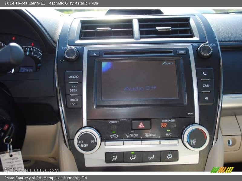 Magnetic Gray Metallic / Ash 2014 Toyota Camry LE