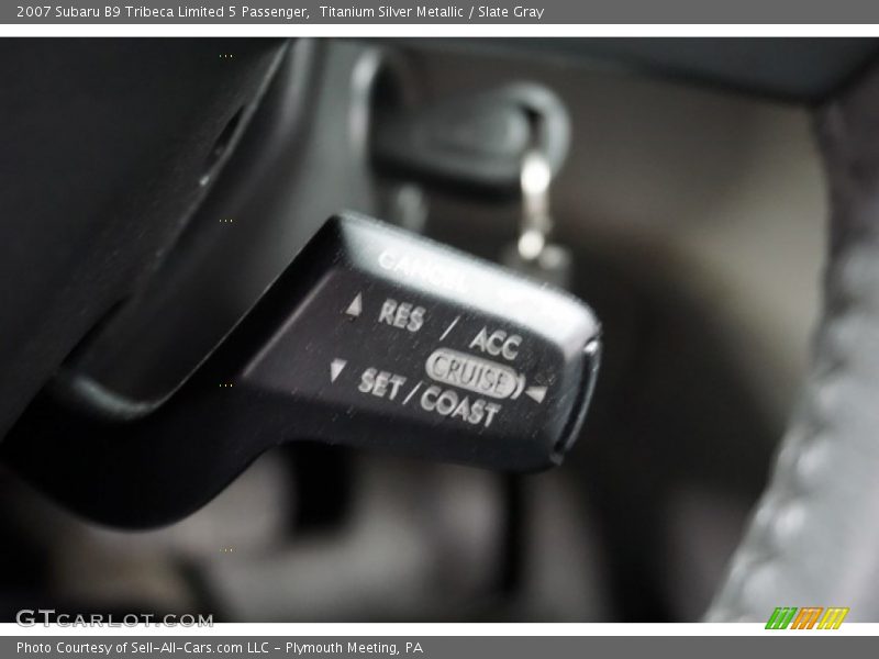 Titanium Silver Metallic / Slate Gray 2007 Subaru B9 Tribeca Limited 5 Passenger