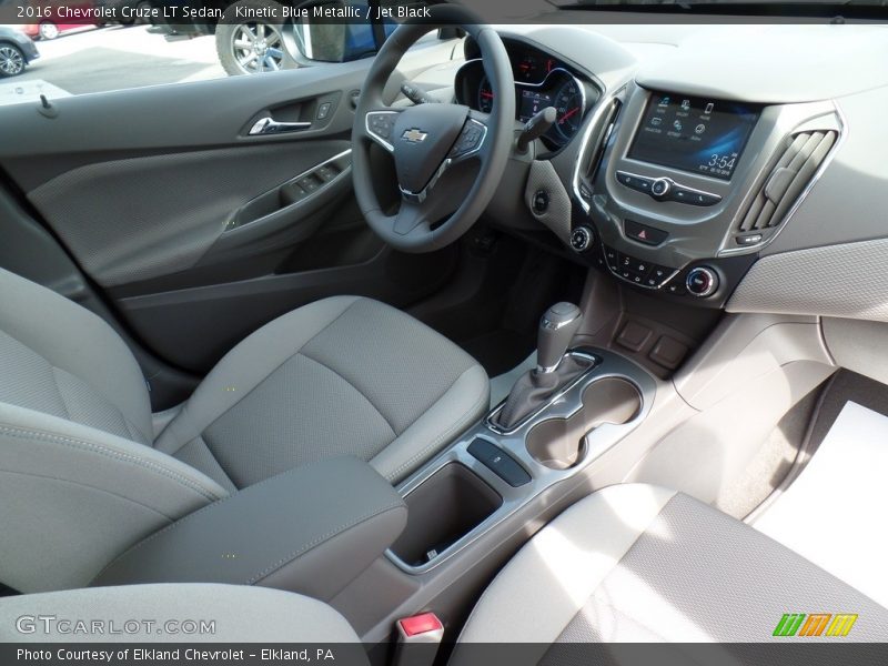 Kinetic Blue Metallic / Jet Black 2016 Chevrolet Cruze LT Sedan