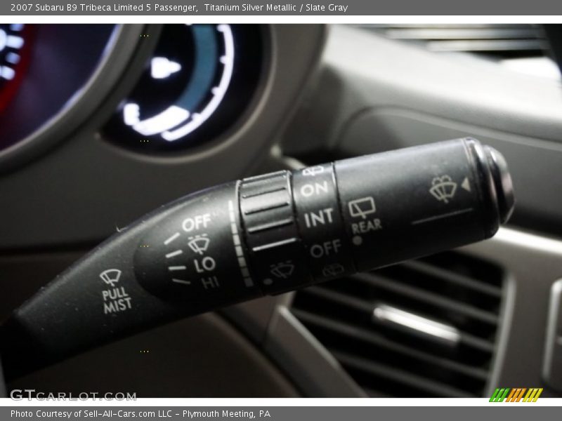 Titanium Silver Metallic / Slate Gray 2007 Subaru B9 Tribeca Limited 5 Passenger
