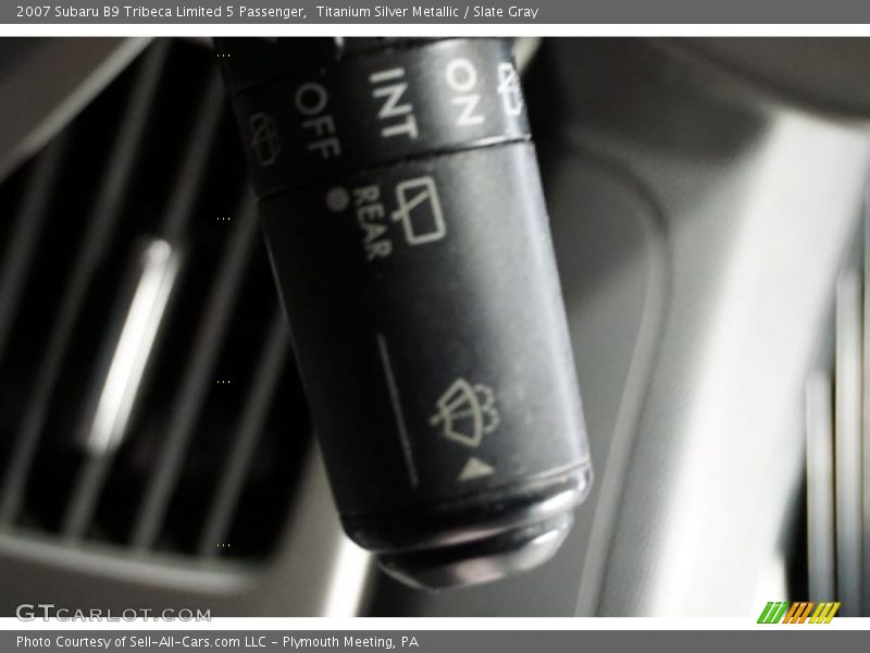 Titanium Silver Metallic / Slate Gray 2007 Subaru B9 Tribeca Limited 5 Passenger