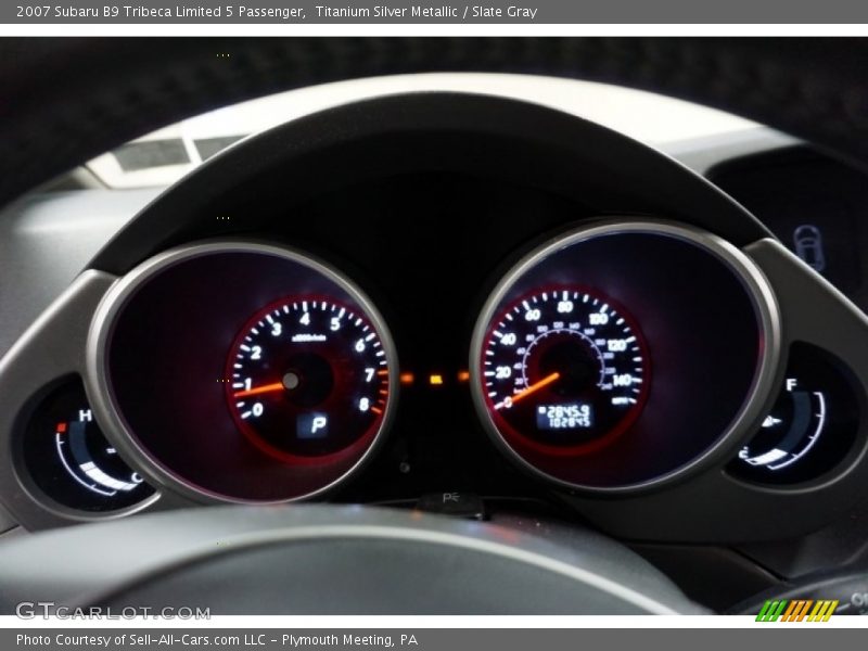 Titanium Silver Metallic / Slate Gray 2007 Subaru B9 Tribeca Limited 5 Passenger