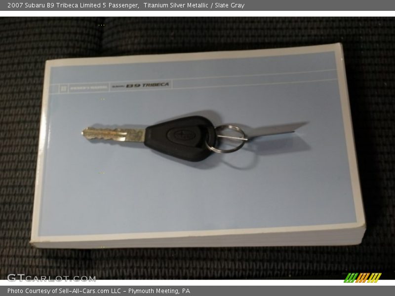 Titanium Silver Metallic / Slate Gray 2007 Subaru B9 Tribeca Limited 5 Passenger