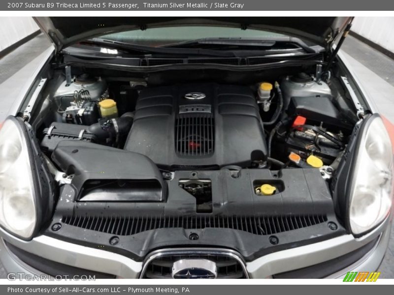 Titanium Silver Metallic / Slate Gray 2007 Subaru B9 Tribeca Limited 5 Passenger