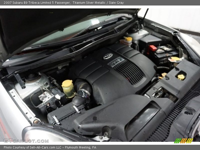 Titanium Silver Metallic / Slate Gray 2007 Subaru B9 Tribeca Limited 5 Passenger