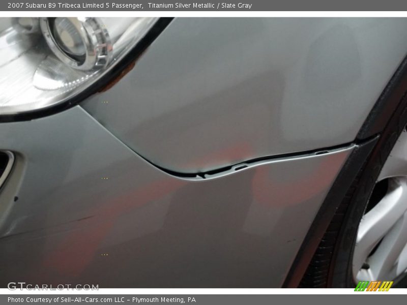 Titanium Silver Metallic / Slate Gray 2007 Subaru B9 Tribeca Limited 5 Passenger
