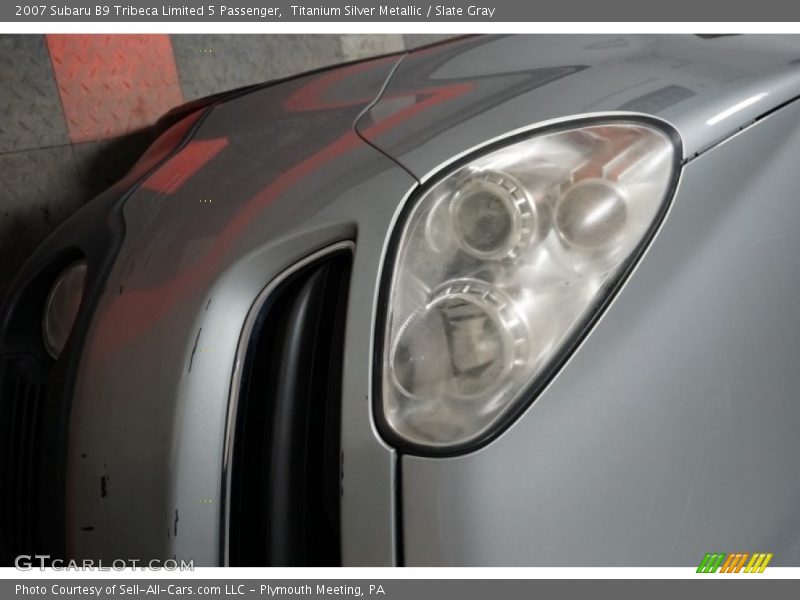 Titanium Silver Metallic / Slate Gray 2007 Subaru B9 Tribeca Limited 5 Passenger