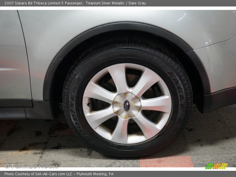 Titanium Silver Metallic / Slate Gray 2007 Subaru B9 Tribeca Limited 5 Passenger