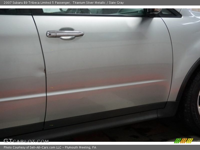 Titanium Silver Metallic / Slate Gray 2007 Subaru B9 Tribeca Limited 5 Passenger