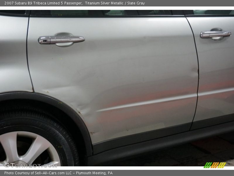 Titanium Silver Metallic / Slate Gray 2007 Subaru B9 Tribeca Limited 5 Passenger