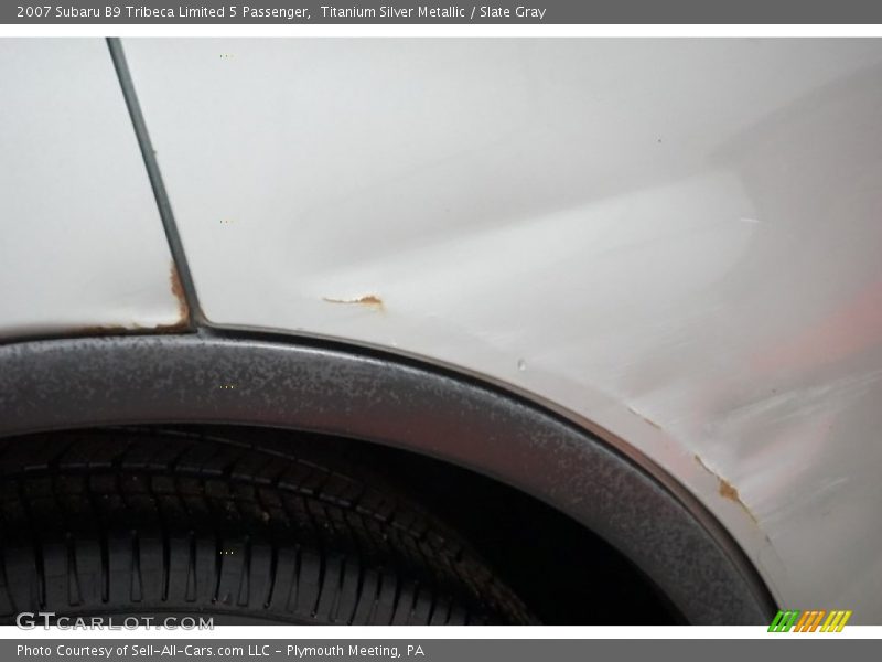 Titanium Silver Metallic / Slate Gray 2007 Subaru B9 Tribeca Limited 5 Passenger