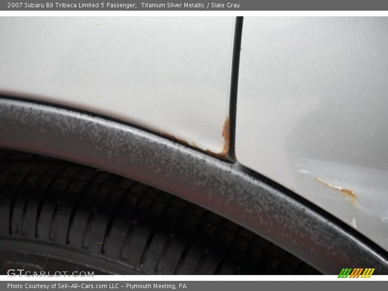 Titanium Silver Metallic / Slate Gray 2007 Subaru B9 Tribeca Limited 5 Passenger