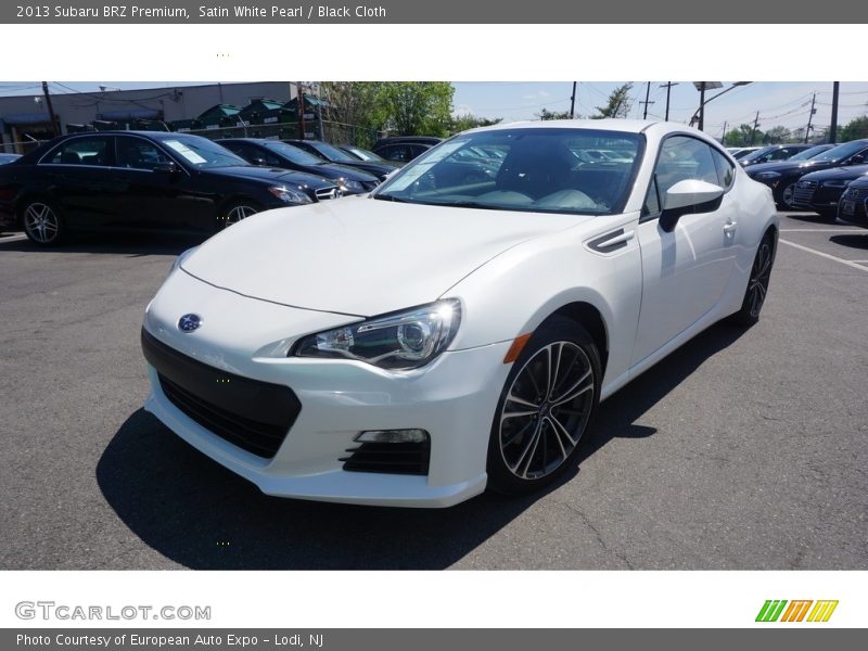 Satin White Pearl / Black Cloth 2013 Subaru BRZ Premium