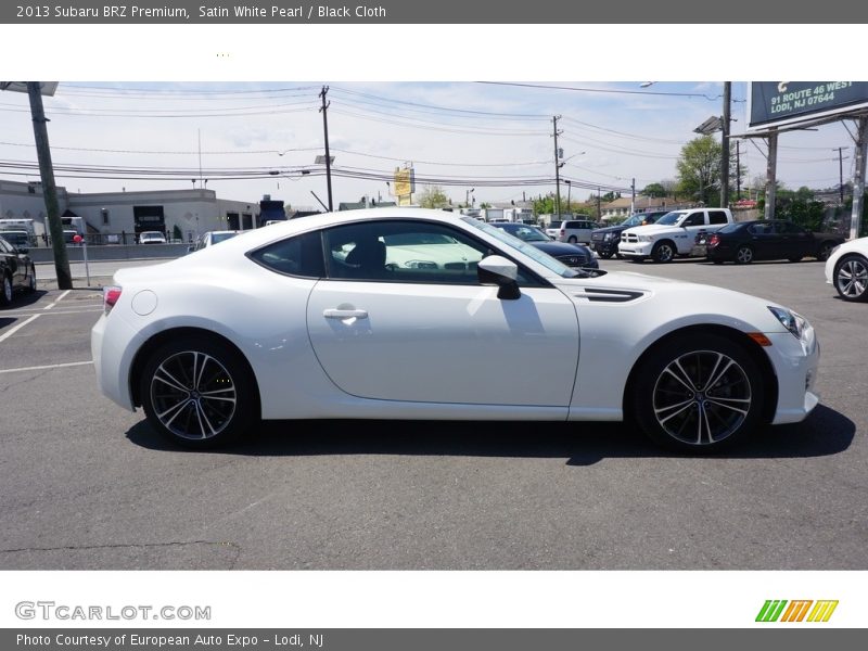 Satin White Pearl / Black Cloth 2013 Subaru BRZ Premium