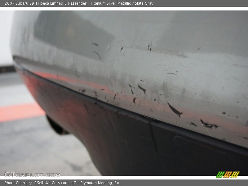 Titanium Silver Metallic / Slate Gray 2007 Subaru B9 Tribeca Limited 5 Passenger