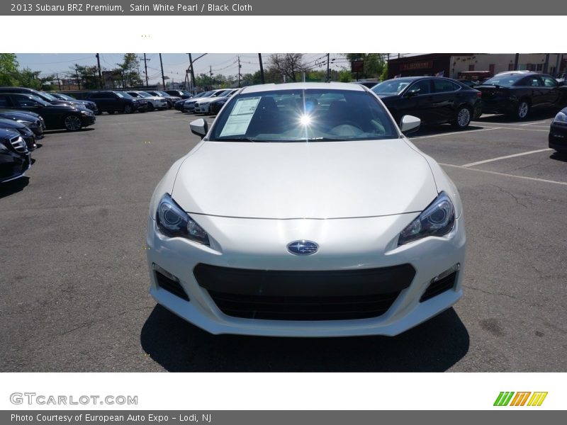 Satin White Pearl / Black Cloth 2013 Subaru BRZ Premium