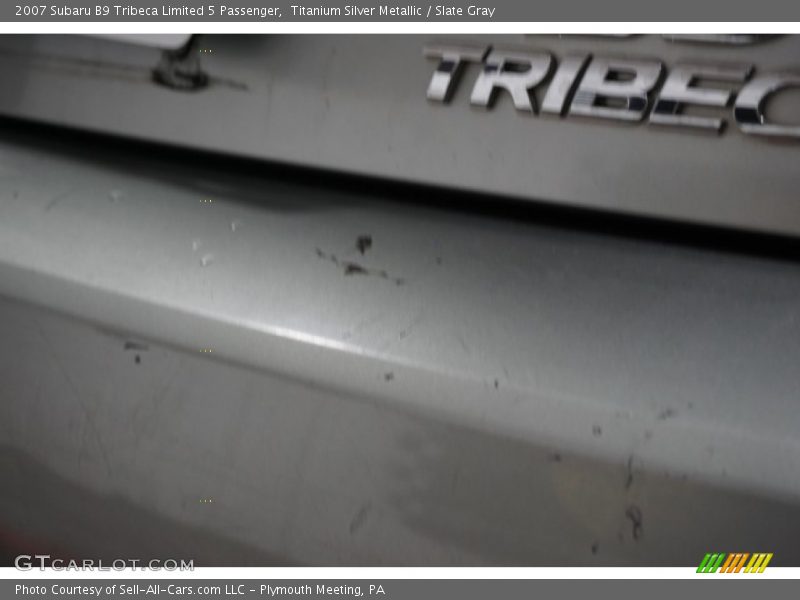 Titanium Silver Metallic / Slate Gray 2007 Subaru B9 Tribeca Limited 5 Passenger